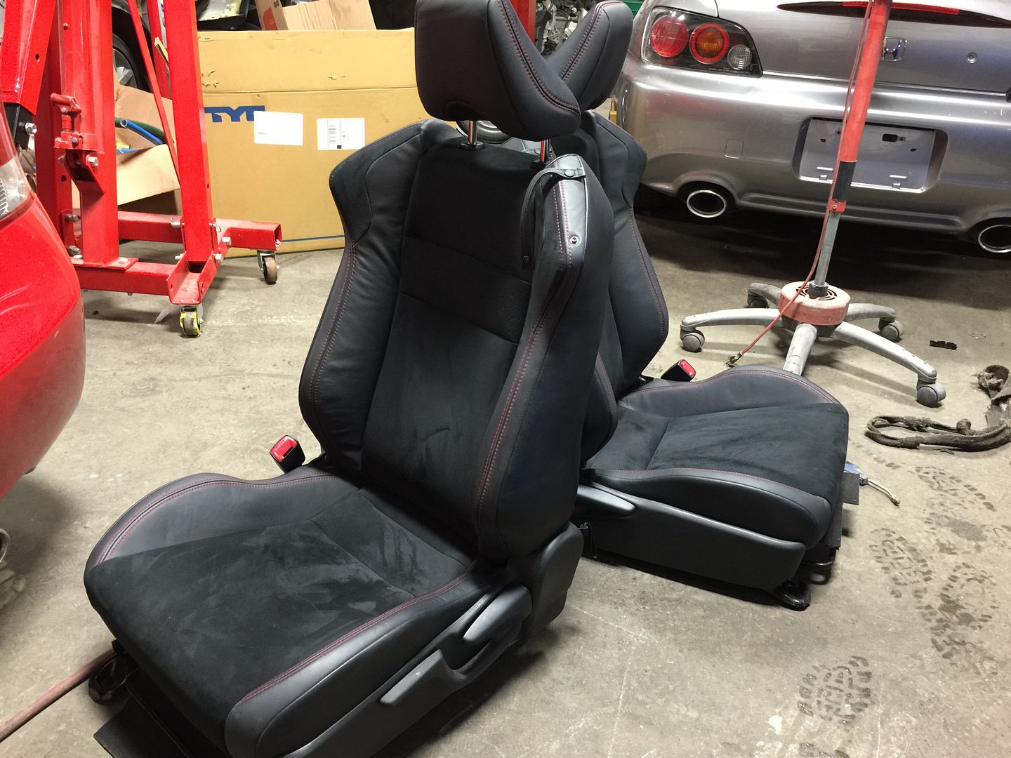 For Sale; FRS Monogram seats 2014 leather suede - Toyota GR86, 86, FR-S ...